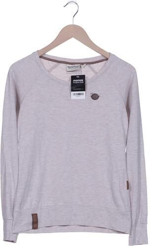 Damen Sweatshirt, beige, Gr. M, Baumwolle, Synthetik - Second Hand - Naketano - Modalova