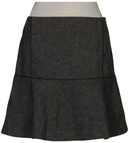 Damen Rock, grau, Gr. EU 40, Synthetik, Wolle - Second Hand - Next - Modalova