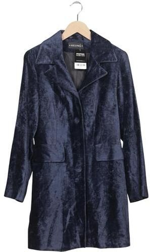 Damen Mantel, marineblau, Gr. EU 36, Baumwolle, Viskose - Second Hand - Nicowa - Modalova