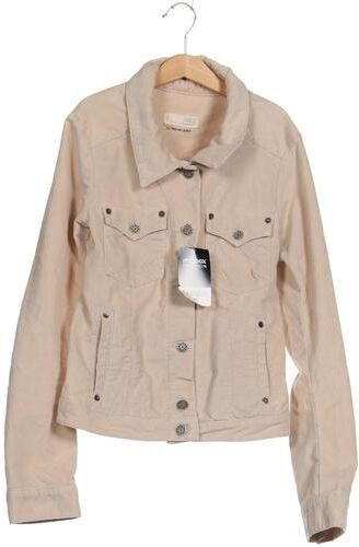 Damen Jacke, beige, Gr. S, Elasthan, Baumwolle, Synthetik - Second Hand - Odd Molly - Modalova