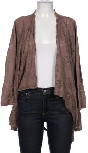 Damen Strickjacke, braun, Gr. S, Baumwolle, Synthetik - Second Hand - Odd Molly - Modalova