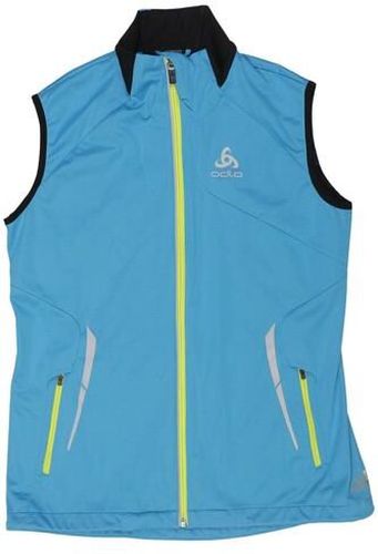 Damen Weste, neon, Gr. L, Elasthan, Synthetik - Second Hand - Odlo - Modalova