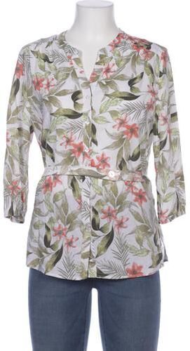 Damen Bluse, weiß, Gr. EU 42, Baumwolle, Viskose - Second Hand - Olsen - Modalova