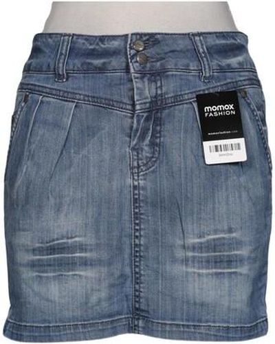 Damen Rock, blau, Gr. W28, Elasthan - Second Hand - Only - Modalova