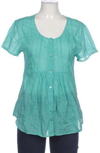 Damen Bluse, türkis, Gr. EU 38, Baumwolle - Second Hand - Oska - Modalova