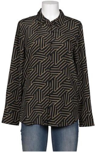 Damen Bluse, schwarz, Gr. EU 40, Synthetik - Second Hand - Opus - Modalova