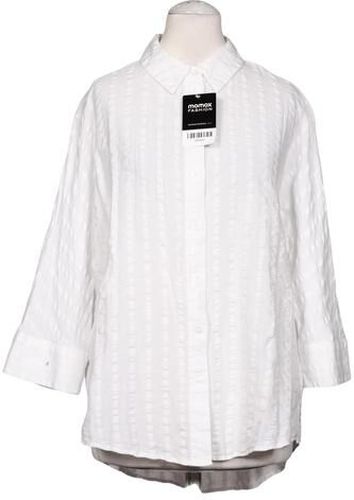 Damen Bluse, weiß, Gr. EU 36, Baumwolle - Second Hand - Opus - Modalova