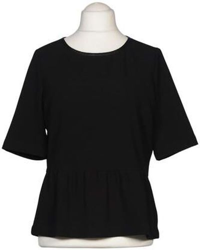 Damen Bluse, schwarz, Gr. EU 40, Elasthan, Synthetik - Second Hand - Opus - Modalova