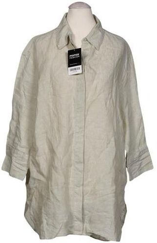 Damen Bluse, cremeweiß, Gr. EU 36, Leinen - Second Hand - Opus - Modalova