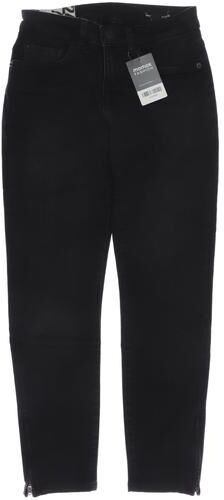 Damen Jeans, schwarz, Gr. EU 34, Elasthan, Baumwolle, Synthetik - Second Hand - Opus - Modalova