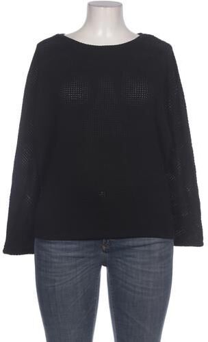 Damen Pullover, schwarz, Gr. EU 42, Baumwolle, Synthetik, Elasthan - Second Hand - Opus - Modalova