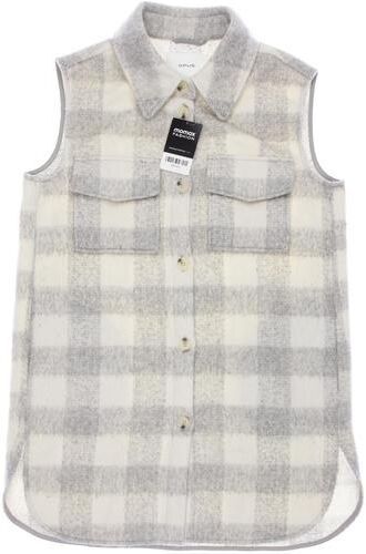 Damen Weste, grau, Gr. EU 38, Synthetik, Wolle - Second Hand - Opus - Modalova
