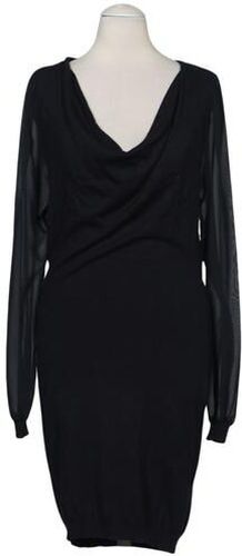 Damen Kleid, marineblau, Gr. M, Synthetik, Viskose - Second Hand - Orsay - Modalova