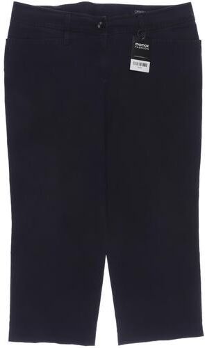 Damen Stoffhose, marineblau, Gr. EU 44, Elasthan, Baumwolle - Second Hand - Orwell - Modalova