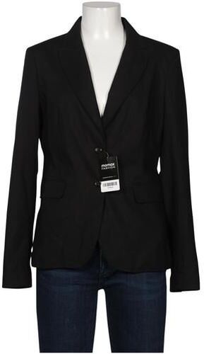 Damen Blazer, schwarz, Gr. EU 38, Elasthan, Synthetik, Viskose - Second Hand - Oui - Modalova