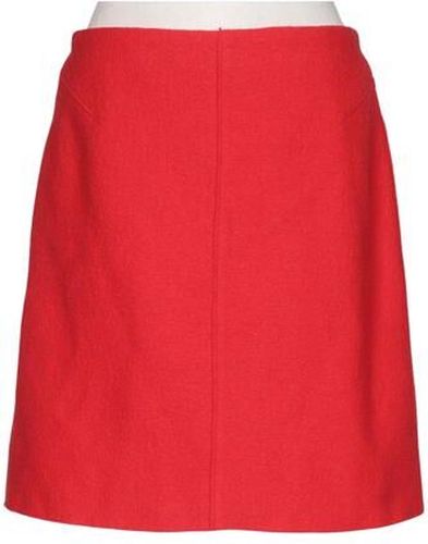 Damen Rock, rot, Gr. EU 36, Schurwolle, Synthetik - Second Hand - Oui - Modalova