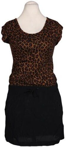 Damen Kleid, braun, Gr. S, Baumwolle, Viskose - Second Hand - Oysho - Modalova