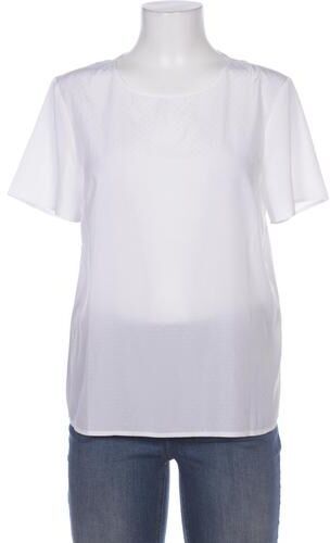 Damen Bluse, weiß, Gr. M, Synthetik - Second Hand - Pieces - Modalova