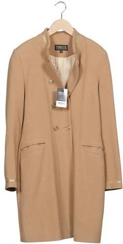 Damen Mantel, beige, Gr. EU 38, Elasthan, Synthetik, Viskose - Second Hand - Pompoos - Modalova