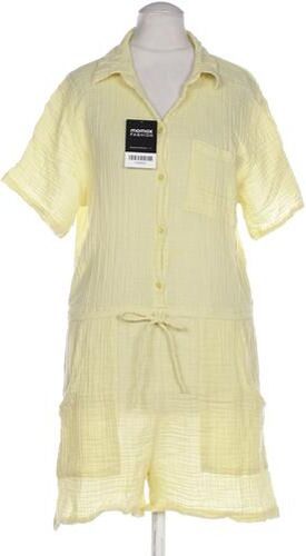 Damen Jumpsuit/Overall, gelb, Gr. EU 36, Baumwolle - Second Hand - Promod - Modalova