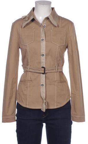 Damen Jacke, beige, Gr. EU 34 (IT 40), Baumwolle - Second Hand - Prada - Modalova