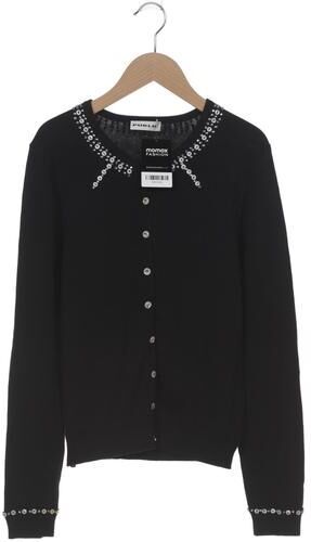 Damen Strickjacke, schwarz, Gr. EU 36, Elasthan, Baumwolle - Second Hand - Public - Modalova