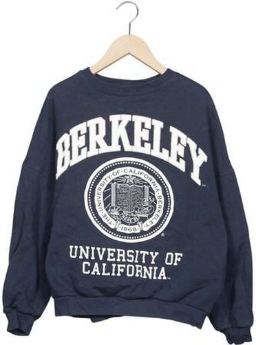 Damen Sweatshirt, marineblau, Gr. S, Synthetik, Baumwolle - Second Hand - Pull & Bear - Modalova