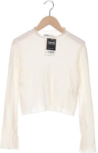 Damen Pullover, cremeweiß, Gr. S, Baumwolle - Second Hand - Pull & Bear - Modalova