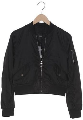 Damen Jacke, schwarz, Gr. S, Synthetik - Second Hand - Pull & Bear - Modalova