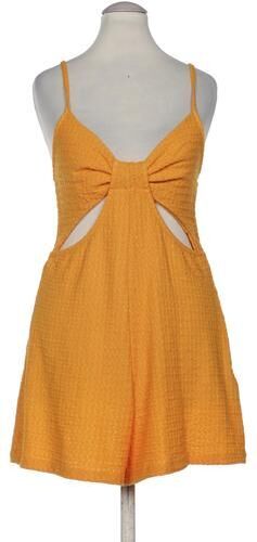 Damen Jumpsuit/Overall, orange, Gr. M, Elasthan, Synthetik - Second Hand - Pull & Bear - Modalova