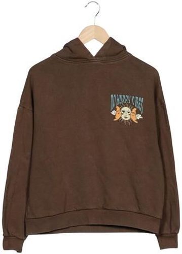 Damen Kapuzenpullover, braun, Gr. S - Second Hand - Pull & Bear - Modalova