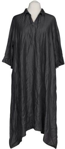 By Ulla Popken Damen Kleid, grau, Gr. EU 50, Lyocell - Second Hand - Pure - Modalova
