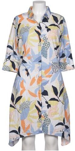 By Ulla Popken Damen Kleid, mehrfarbig, Gr. EU 46, Elasthan, Baumwolle - Second Hand - Pure - Modalova