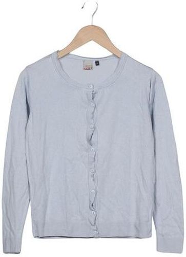 Damen Strickjacke, hellblau, Gr. EU 36, Baumwolle, Viskose - Second Hand - Qiero - Modalova