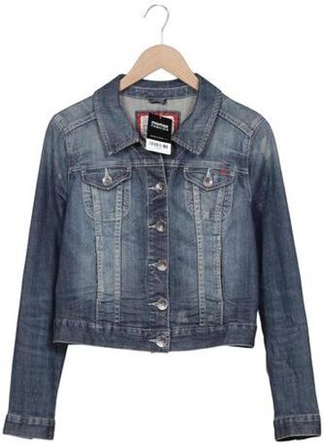 QS by s.Oliver Damen Jacke, blau, Gr. M, Elasthan, Baumwolle - Second Hand - S. Oliver - Modalova