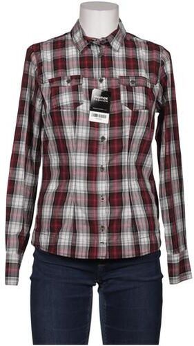 Damen Bluse, bordeaux, Gr. EU 40, Baumwolle, Synthetik - Second Hand - Quechua - Modalova