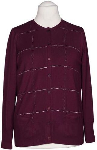 Damen Strickjacke, bordeaux, Gr. EU 40, Synthetik, Modal - Second Hand - RABE - Modalova