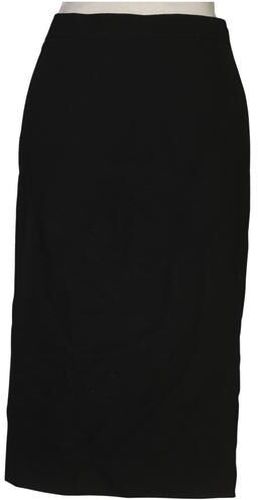 Damen Rock, schwarz, Gr. EU 38, Wolle, Viskose - Second Hand - Rena Lange - Modalova