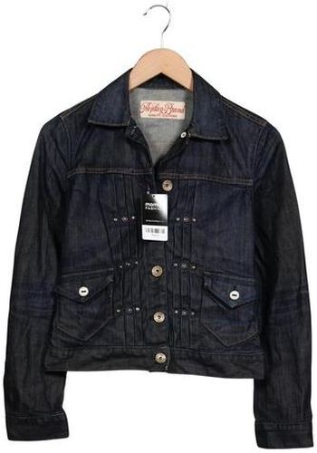 Damen Jacke, marineblau, Gr. S, Elasthan, Baumwolle - Second Hand - Replay - Modalova