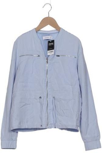 Damen Jacke, hellblau, Gr. EU 40, Synthetik, Viskose - Second Hand - Reserved - Modalova