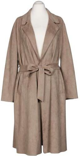 Damen Mantel, beige, Gr. EU 44, Elasthan, Synthetik - Second Hand - Reserved - Modalova