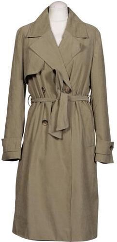 Damen Mantel, grün, Gr. EU 36, Synthetik - Second Hand - Reserved - Modalova