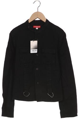 Damen Jacke, schwarz, Gr. EU 34, Baumwolle - Second Hand - Review - Modalova