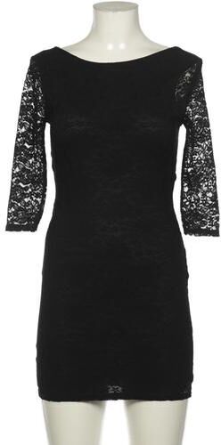 Damen Kleid, schwarz, Gr. EU 38 (UK 10), Elasthan, Synthetik - Second Hand - River Island - Modalova