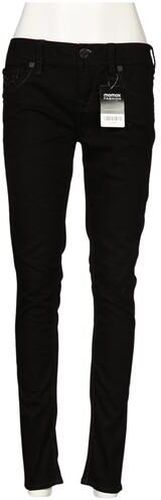 Damen Jeans, schwarz, Gr. W27 L29, Elasthan, Baumwolle, Synthetik - Second Hand - Rock Revival - Modalova