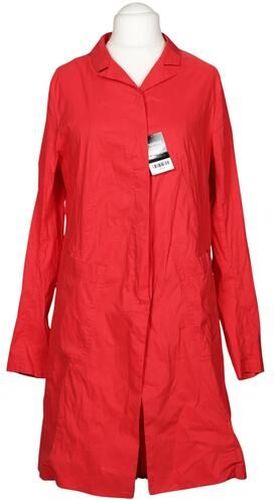 Damen Blazer, rot, Gr. XL, Elasthan, Baumwolle, Leinen, Synthetik - Second Hand - Rundholz - Modalova