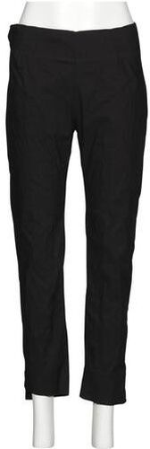 Damen Stoffhose, schwarz, Gr. S, Elasthan, Baumwolle, Leinen, Synthetik - Second Hand - Rundholz - Modalova