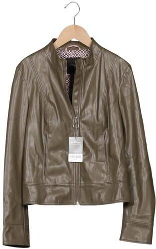 Damen Jacke, grün, Gr. EU 36, Kunstleder, Synthetik - Second Hand - S. Oliver - Modalova