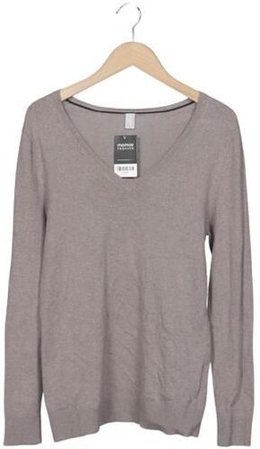 Damen Pullover, grau, Gr. EU 40, Elasthan, Baumwolle, Synthetik - Second Hand - S. Oliver - Modalova