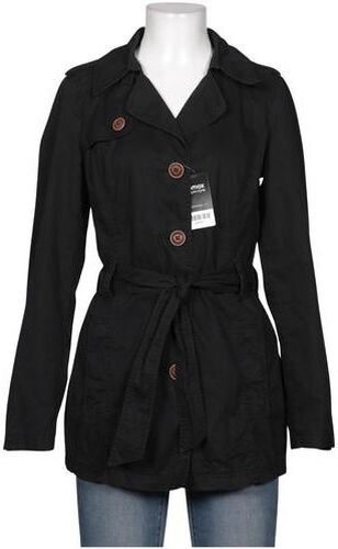 Damen Jacke, schwarz, Gr. EU 34, Baumwolle, Synthetik - Second Hand - S. Oliver - Modalova